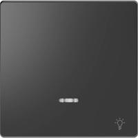 Merten MEG3322-6034 Wisselschakelaar Afdekking System Design Antraciet 1 stuk(s) - thumbnail