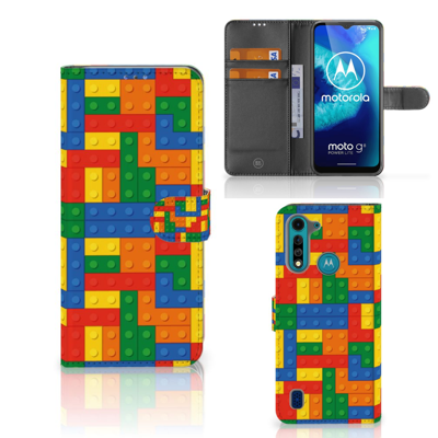Motorola G8 Power Lite | Telefoon Hoesje | Blokken Motorola G8 Power Lite | Telefoon Hoesje | Blokken