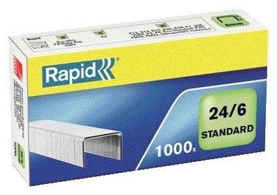 Nieten rapid 24/6 gegalvaniseerd standaard 1000st