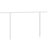 Luifelpaalset 450x245 cm ijzer wit - thumbnail