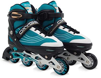 Verstelbare semi-zachte inline skate - maat 42-45 - SKIDS CONTROL OXYGEN - OX794303