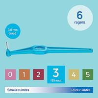 TePe Interdental Brush Angle ISO Size 3 - thumbnail