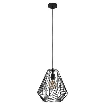 Eglo Zwarte draadlampStype Ø 33cm - 43692