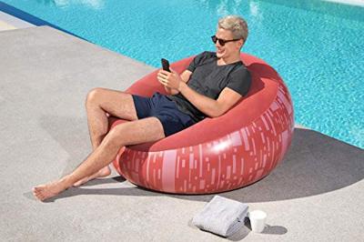 Bestway Gigantisch Opblaasbare Stoel Fashion Kleuren Assortiment 112x112x66 cm Binnen 75052 Bestway Gigantisch Opblaasbare Stoel Fashion Kleuren Assortiment 112x112x66 cm Binnen 75052