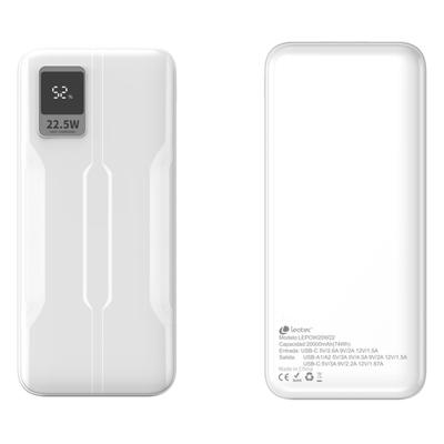 Powerbank LEOTEC LEPOW20W22W Wit 20000 mAh - thumbnail