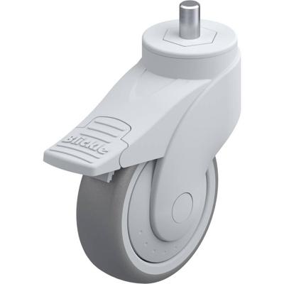 Blickle LWG-TPA 101KF-FI-GS12 Zwenkwiel met rem Wieldiameter: 100 mm Draagvermogen (max.): 100 kg 1 stuk(s)