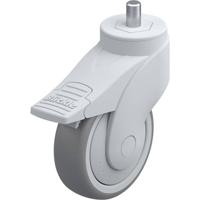 Blickle LWG-TPA 101KF-FI-GS12 Zwenkwiel met rem Wieldiameter: 100 mm Draagvermogen (max.): 100 kg 1 stuk(s) - thumbnail