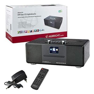 Albrecht DR 690 Internetradio Internet, DAB+, VHF (FM) CD, Bluetooth, Internetradio