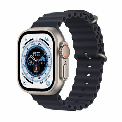 Refurbished Apple Watch Ultra 1 49 mm Ocean Middernacht Licht gebruikt
