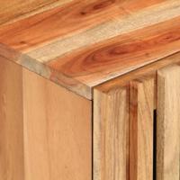 Nachtkastjes 2 st 40x34x46 cm massief acaciahout - thumbnail