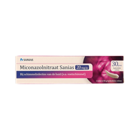 Sanias Miconazolnitraat 20mg creme 30 Gram - thumbnail