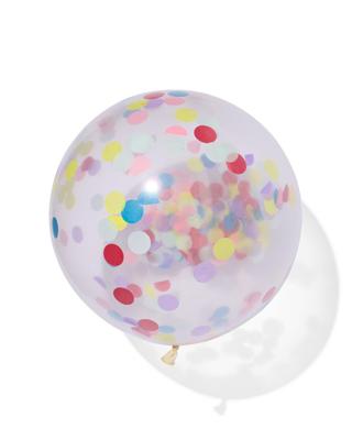 HEMA Ballonnen XXL Ø90cm Confetti - 2 Stuks