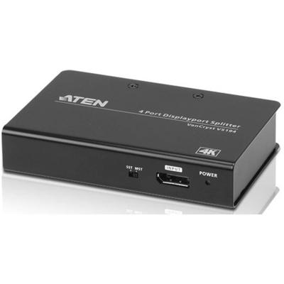 ATEN 4-Poorts DisplayPort Splitter Zwart