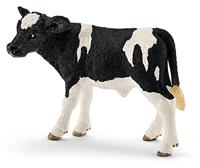 Schleich Zwartbonte Kalf - thumbnail