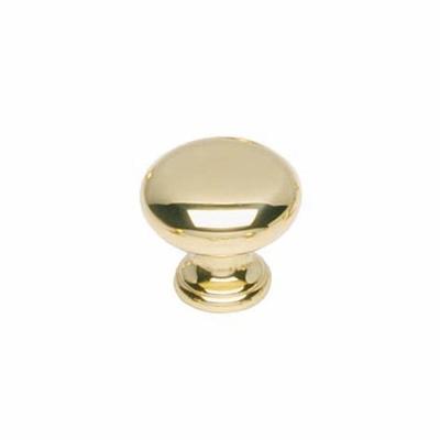 Intersteel Meubelknop paddenstoel ø25mm - messing gelakt