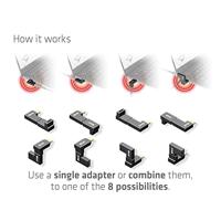 club3D USB 3.2 Gen 2 (USB 3.1 Gen 2) Adapter [1x USB-C stekker - 1x USB-C bus] Adapter USB 3.2 Typ C - thumbnail