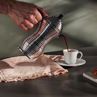 ALESSI - Pulcina - Percolator 3 kops zwart - thumbnail