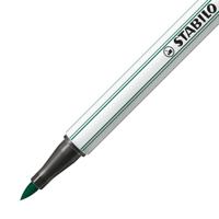 Brushstift stabilo pen 68/53 turquoisegroen | 10 stuks - thumbnail