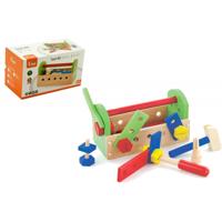 VIGA speelgoed gereedschapskist, afm 25x14x12 cm, 1 stuk - thumbnail