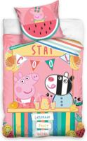 Peppa Pig Limonade Dekbedovertrek - 140x200 cm - 70 x 90 cm - thumbnail