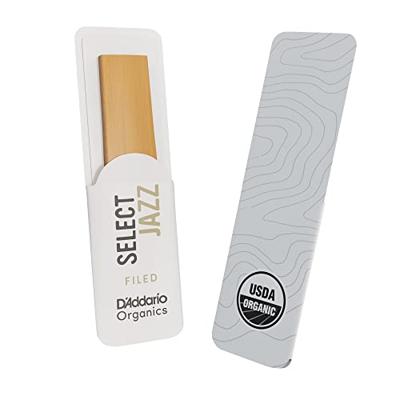 D&apos;Addario Woodwinds ORSF10SSX3M Organic Select Jazz Sopraansaxofoonriet, 3 Medium, 10-pack