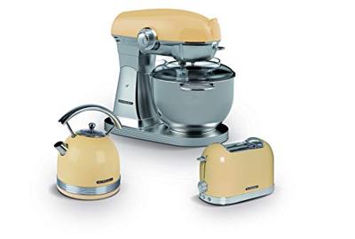 Schneider SCFP57CR Retro - Keukenmachine - Creme