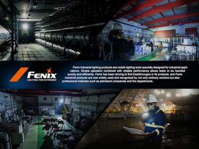 Fenix Light HM75R Hoofdlamp LED werkt op een accu Fenix Light HM75R Hoofdlamp LED werkt op een accu