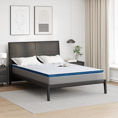 VidaXL Matrastopper wit 140 x 190 cm jacquard stof VidaXL Matrastopper wit 140 x 190 cm jacquard stof