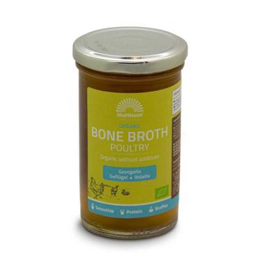Mattisson HealthStyle Biologische Botten Bouillon - Gevogelte Mattisson HealthStyle Biologische Botten Bouillon - Gevogelte