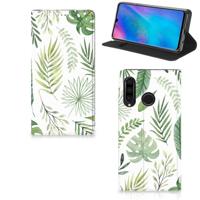 Huawei P30 Lite New Edition Smart Cover Leaves - thumbnail