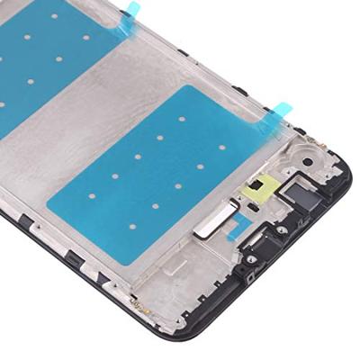 Front behuizing LCD frame bezel plaat voor Huawei Honor 8X Max (zwart)