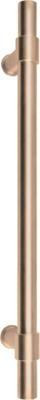 Formani Piet Boon ONE PB400 PS voordeurgreep 300-400mm doorgaand - PVD licht brons