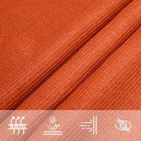 VidaXL Zonnezeil 160 g/m² driehoekig 4,5x4,5x4,5 m hdpe oranje - thumbnail