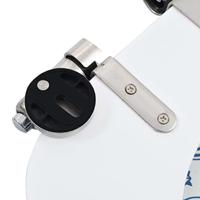VidaXL Toiletbril met soft-close deksel porselein mdf - thumbnail