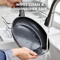 Cambridge Black Hapjespan met Deksel 24cm - thumbnail