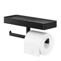Toiletrolhouder Tiger Carv met Planchet Zwart - thumbnail