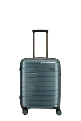 Travelite Air Base Koffer 55cm ICEBLAU METALLIC