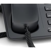 Snom D765 IP-telefoon, SIP bureautelefoon, 12 SIP identiteiten, hoge-resolutie kleurenscherm, 16 LED-functietoetsen, Bluetooth, USB, Gigabit, 2x Gigabit Ethernet, Zwart, 00003917 - thumbnail