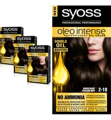 Syoss Oleo Intense 2-10 Bruinzwart
