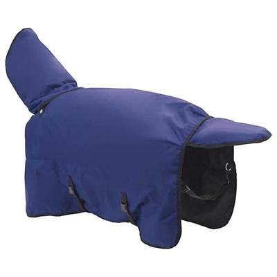 VidaXL Paardendeken donkergroen en zwart 165 cm polyester VidaXL Paardendeken donkergroen en zwart 165 cm polyester