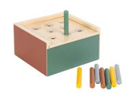 Small Foot - houten montessori vormpassend spel fsc - thumbnail