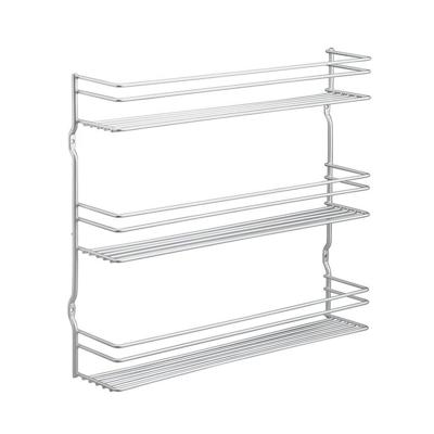 Metaltex space saver smart kitchen pepito kruidenrek 3 etages 36x32x8 cm zilver