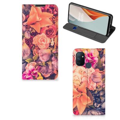 OnePlus Nord N100 Smart Cover Bosje Bloemen OnePlus Nord N100 Smart Cover Bosje Bloemen