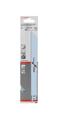 Bosch Accessoires reciprozaagblad s 1025 vf 200 x 10/14| 5 stuks - 2608656265