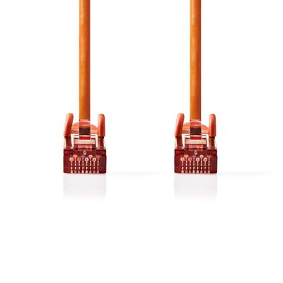 Nedis CCGP85221OG100 Cat6 S/ftp-netwerkkabel Rj45 Male - Rj45 Male 10 M Oranje Nedis CCGP85221OG100 Cat6 S/ftp-netwerkkabel Rj45 Male - Rj45 Male 10 M Oranje