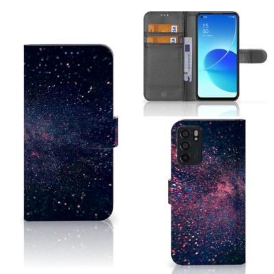 OPPO Reno6 5G | Book Case | Stars