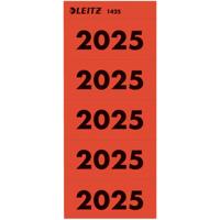 Rugetiket leitz 2025 rood 100 stuks - thumbnail
