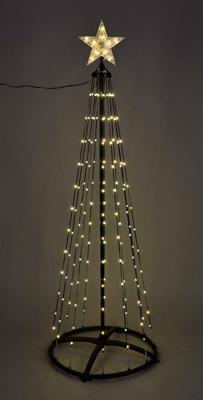 Verlichte boom 210 cm 370 LED warm wit