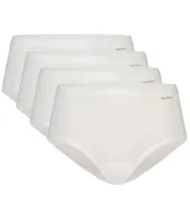 Ten Cate Basics Midi Slip 4-pack Wit-XXL - thumbnail