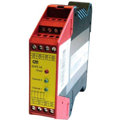 CM Manufactory SAFE X 4.1 Uitbreidingsmodule Voedingsspanning (num): 230 V/AC 4x NO, 1x NC 1 stuk(s) CM Manufactory SAFE X 4.1 Uitbreidingsmodule Voedingsspanning (num): 230 V/AC 4x NO, 1x NC 1 stuk(s)